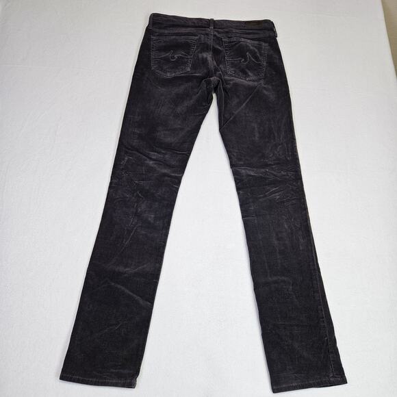 Adriano Goldschmied Stevie Jeans Size 28 Slim Straight Corduroy Chocolate Brown - Picture 5 of 16